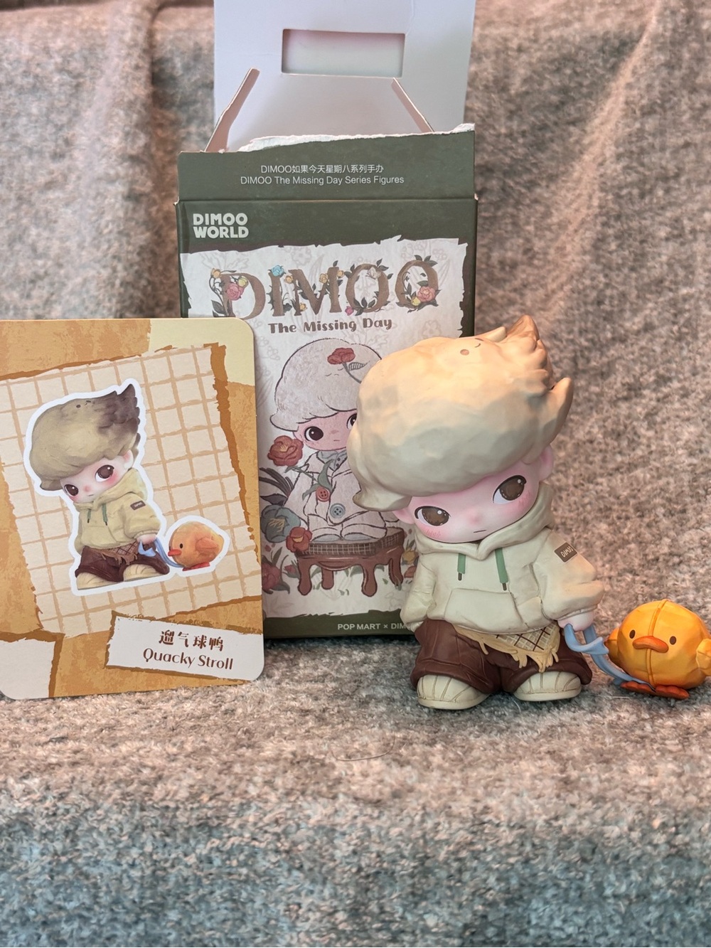Dimoo The Missing Day series blind box | Quacky Stroll | POP MART Dimoo figure
